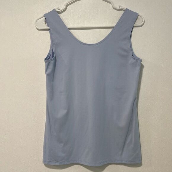 Chico’s Light Blue Sleeveless Tank Top Size 0 (S) | Classic Layering Basic - Picture 2 of 4